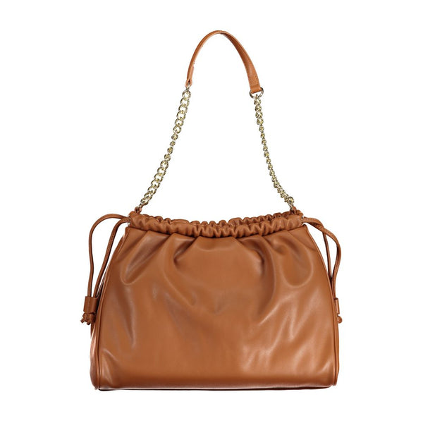 Brown Polyethylene Handbag