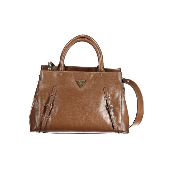 Brown Polyethylene Handbag