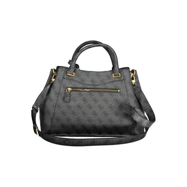 Gray Polyethylene Handbag