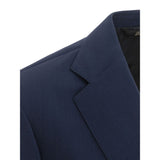 Blue Wool Blazer