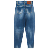 Blue Cotton Jeans & Pant