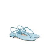 Light Blue Vernice Sandal