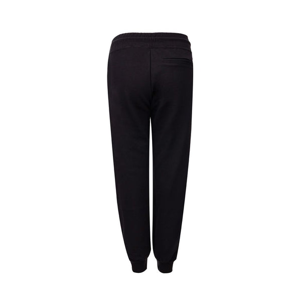 Black Cotton Jeans & Pant