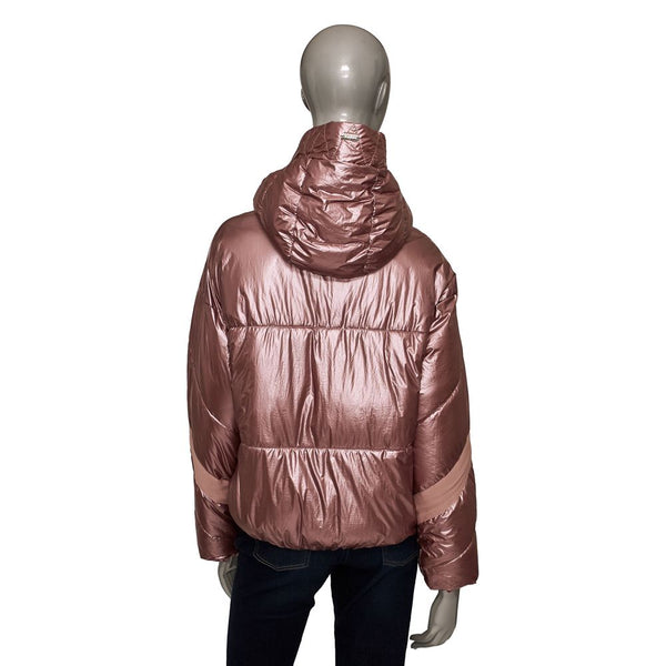 Pink Polyester Jackets & Coat