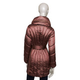 Burgundy Polyester Jackets & Coat