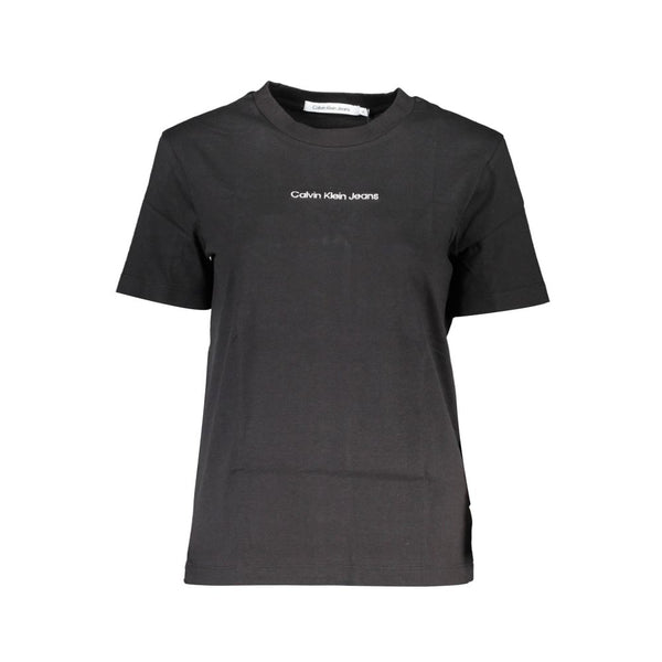 Black Cotton Tops & T-Shirt