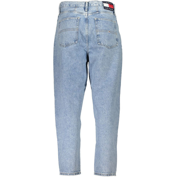 Light Blue Cotton Jeans & Pant