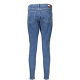 Blue Cotton Jeans & Pant