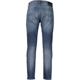 Blue Cotton Jeans & Pant