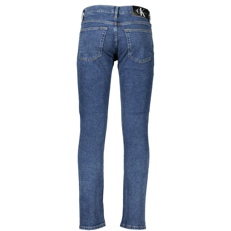 Blue Cotton Jeans & Pant