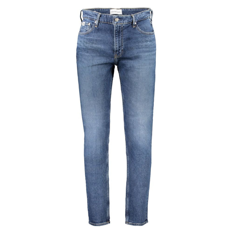 Blue Cotton Jeans & Pant