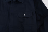 Eleganter blauer Cotton Casual Shirt