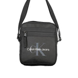 Black Polyester Shoulder Bag