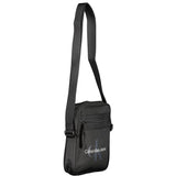 Black Polyester Shoulder Bag