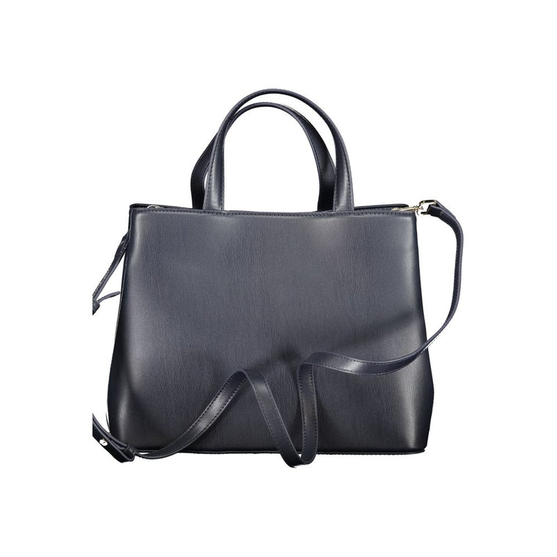 Blue Polyethylene Handbag