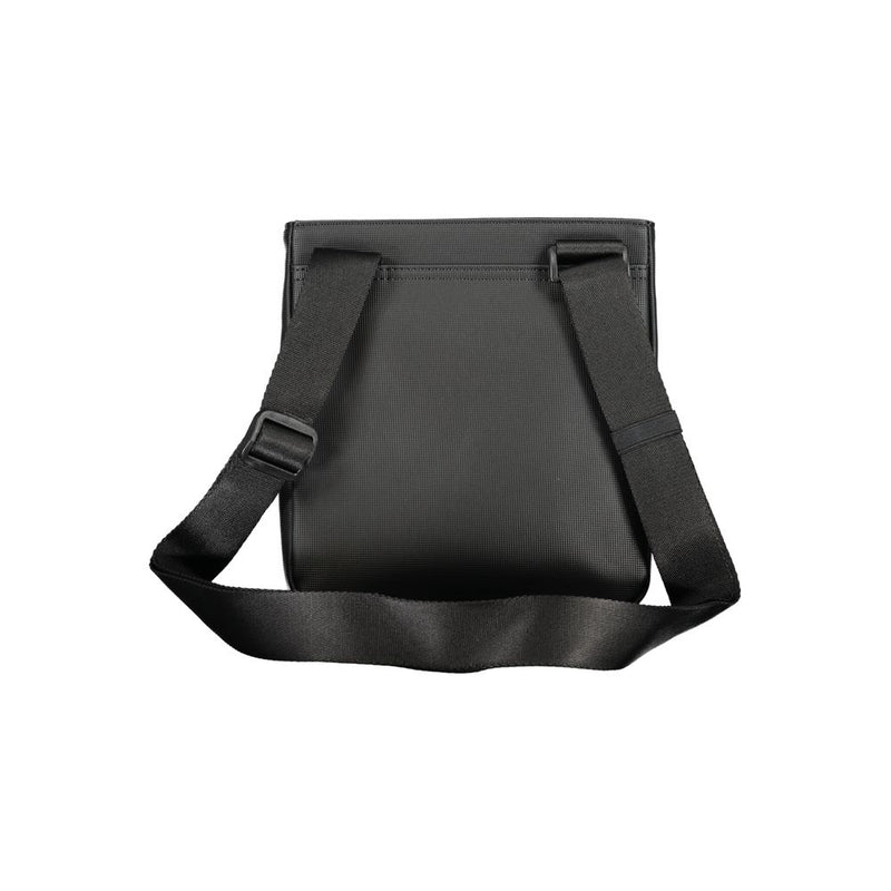 Black Polyethylene Shoulder Bag