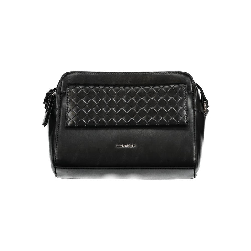 Black Polyester Handbag