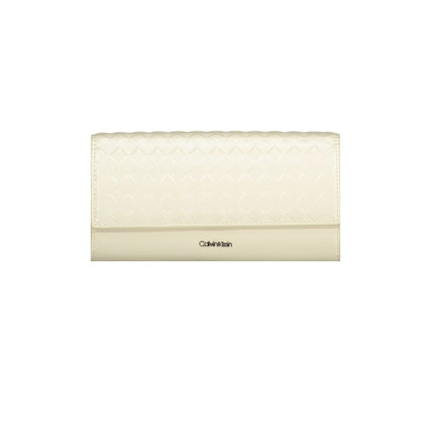 Beige Polyester Wallet