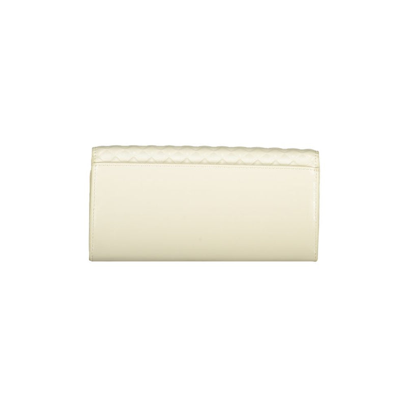 Beige Polyester Wallet