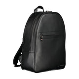 Black Polyester Backpack