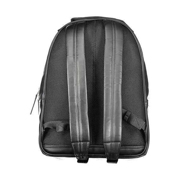 Black Polyethylene Backpack