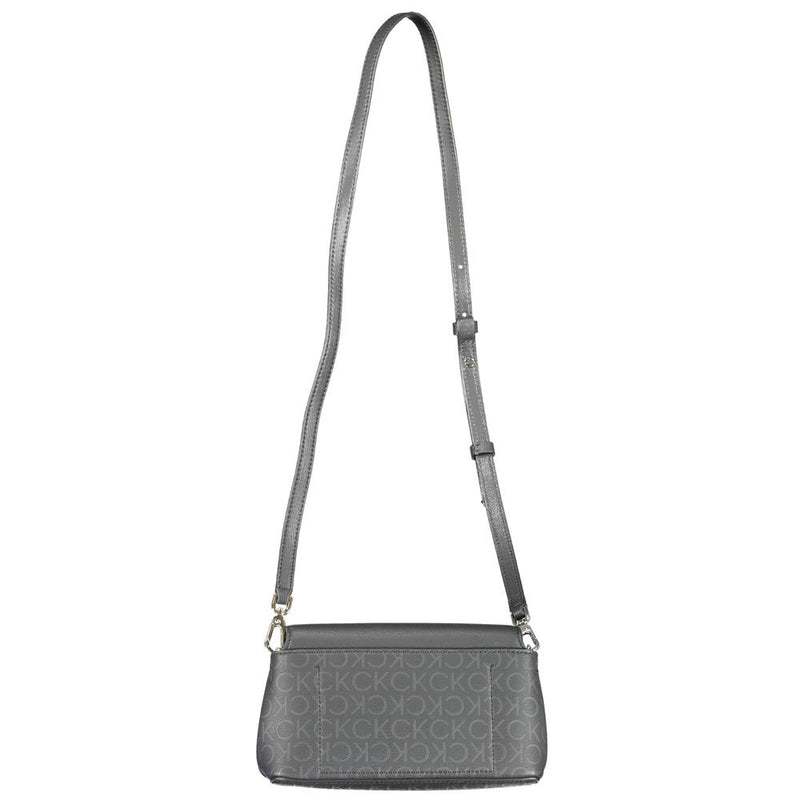 Black Polyester Handbag