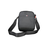 Black Polyester Shoulder Bag