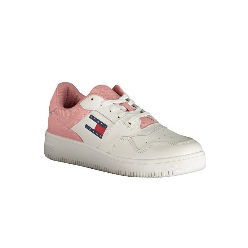 Pink Polyester Sneaker