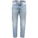 Light Blue Cotton Jeans & Pant