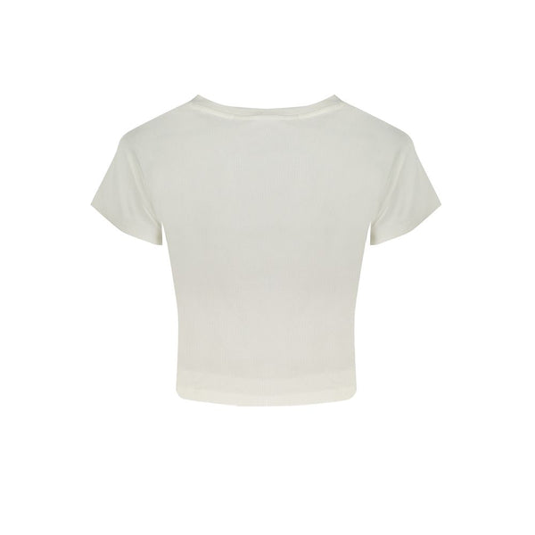 White Cotton Tops & T-Shirt