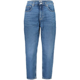 Blue Cotton Jeans & Pant