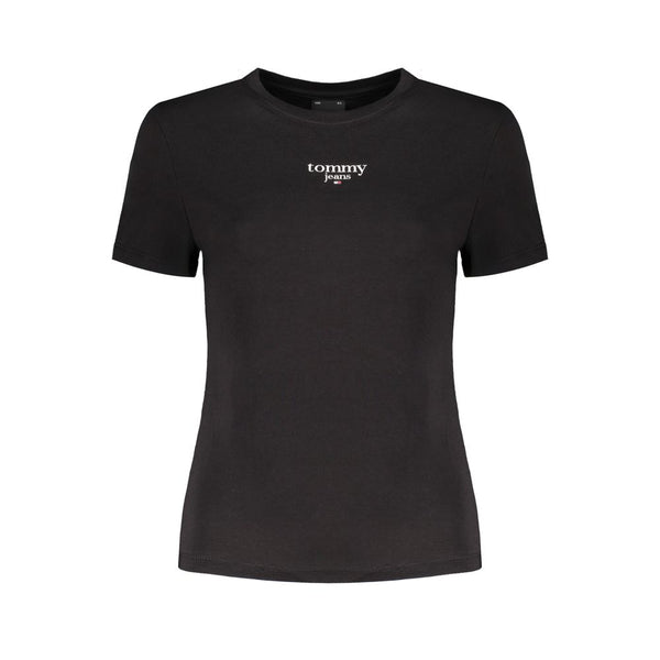 Black Cotton Tops & T-Shirt