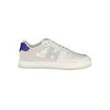 White Polyester Sneaker