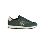 Green Polyester Sneaker