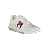 White Polyester Sneaker