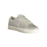 Gray Polyester Sneaker