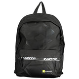 Black Polyester Backpack