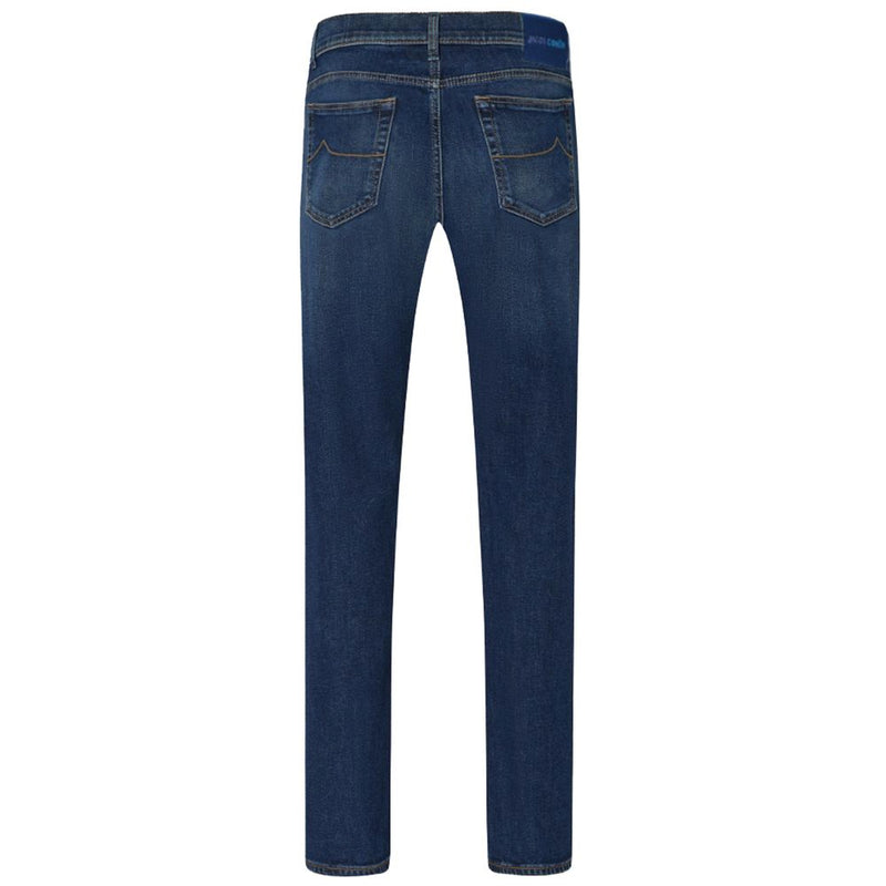 Blue Cotton Jeans & Pant