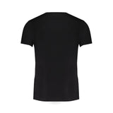 Black Cotton Men T-Shirt