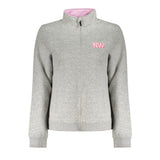 Gray Cotton Women Sweater