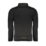 Black Polyester Men Sweater