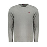 Gray Cotton Men TShirt