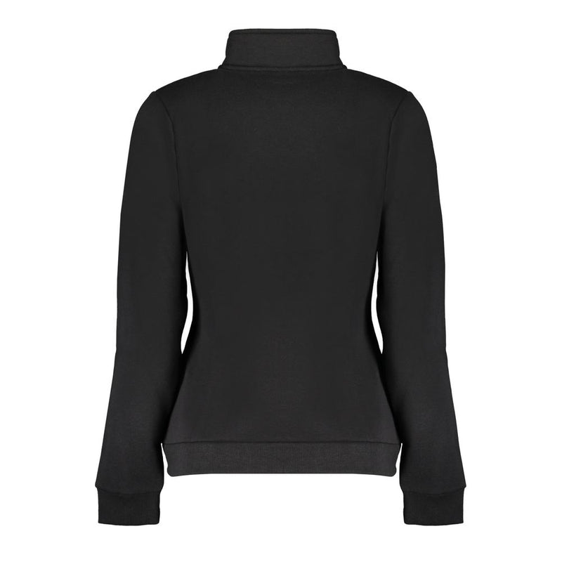 Black Cotton Women Sweater