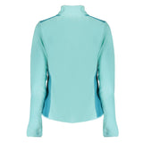 Light Blue Polyester Women Sweater