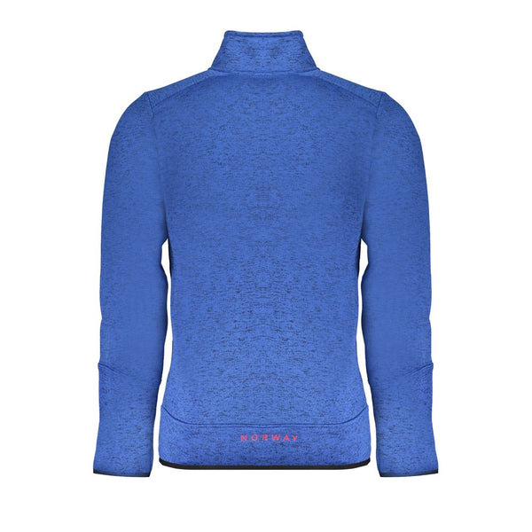 Blue Polyester Sweater