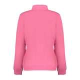 Pink Polyester Women Sweater