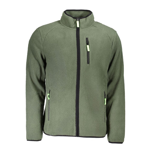 Green Polyester Sweater