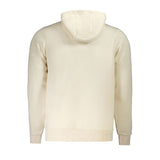 Beige Cotton Men Sweater