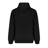 Black Cotton Men Sweater