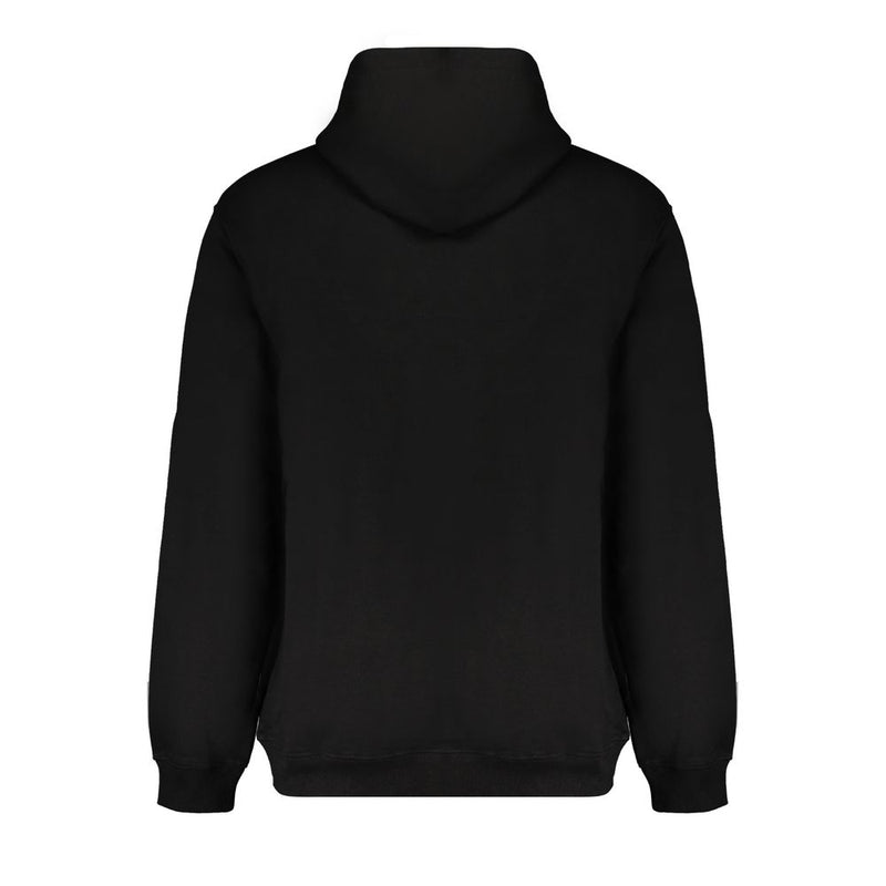 Black Cotton Men Sweater